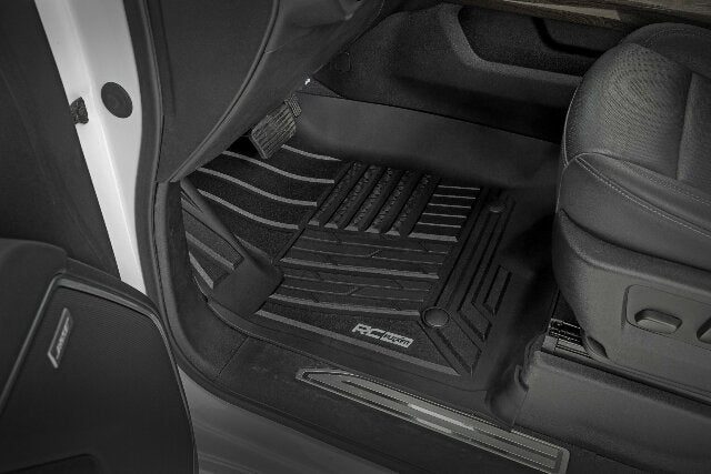 Rough Country Floor Mats Front Bucket Chevy/GMC 1500/2500HD/3500HD 19-25 -2