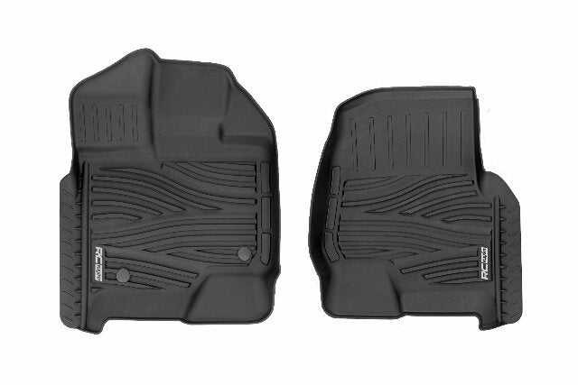 Rough Country Floor Mats FR & RR CrewMax For Toyota Tundra 2WD/4WD 2022 -1