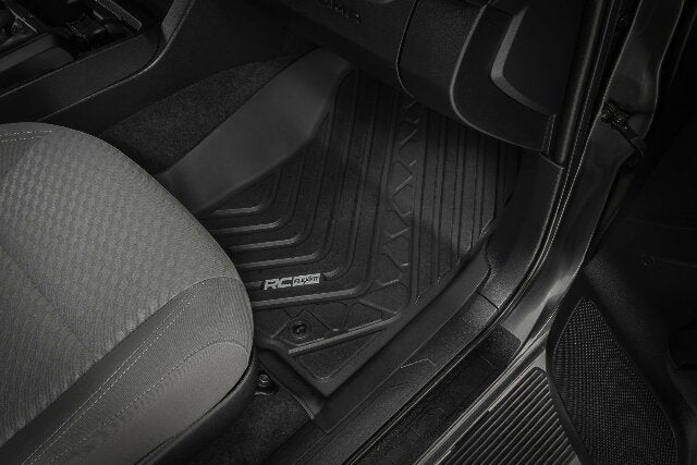 Rough Country Flex-Fit Floor Mats Front for Toyota Tacoma 16-23 FF-7121