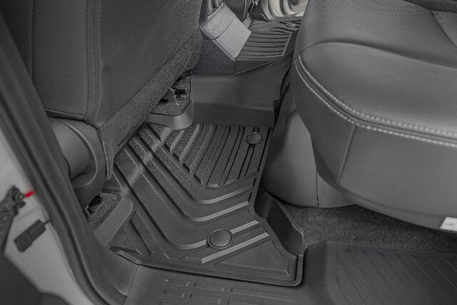 Rough Country Flex-Fit Floor Mats | FR & RR | for Toyota Landcruiser (2024-2025) FF-71618