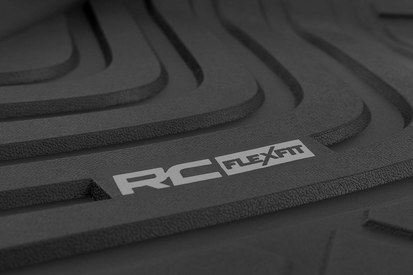 Rough Country Flex-Fit Floor Mats FR & RR CrewMax for Toyota Tundra 22-25 -2