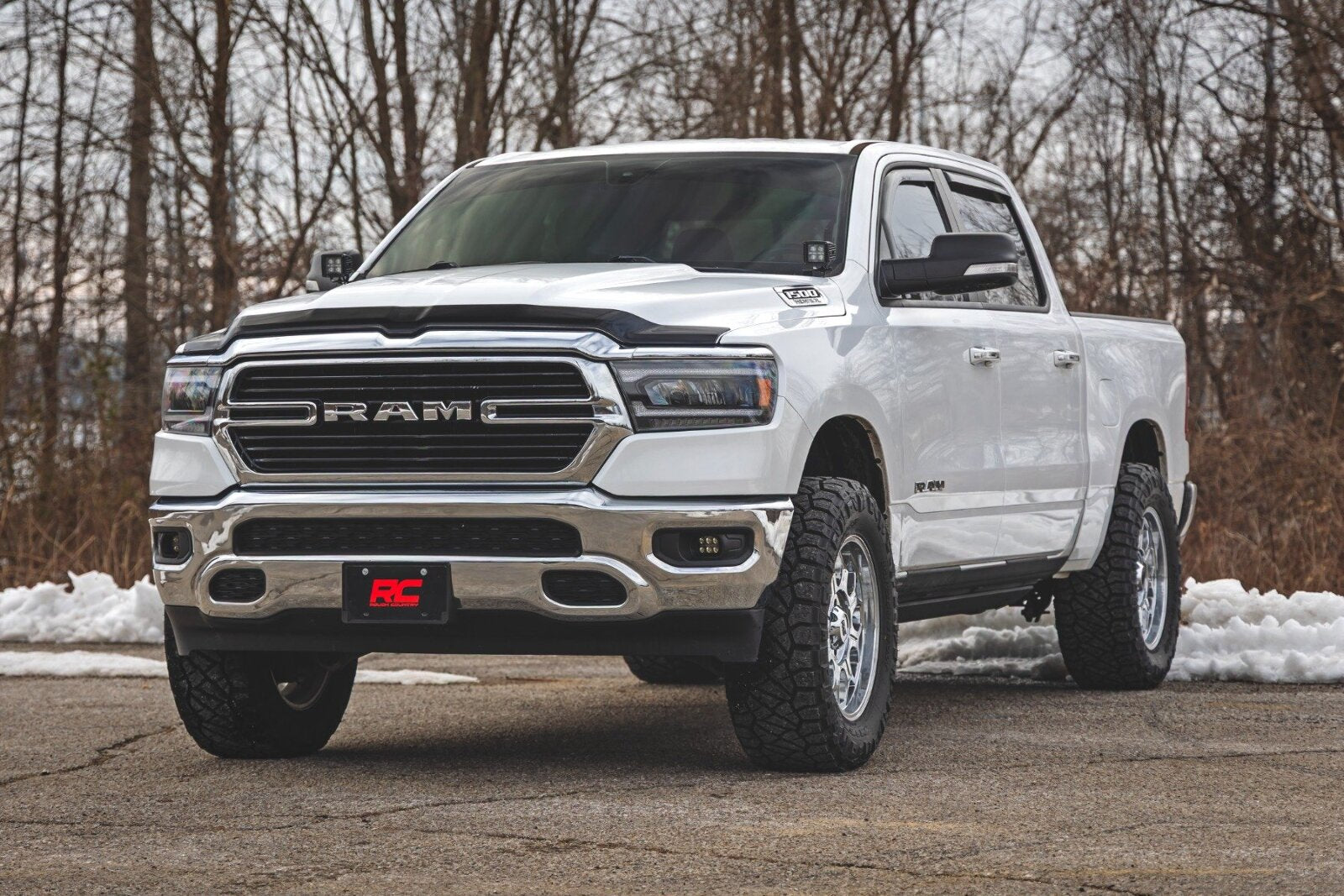 Rough Country Hood Protector Gloss Black for Ram 1500 2019-2025 HP20010-RCGB