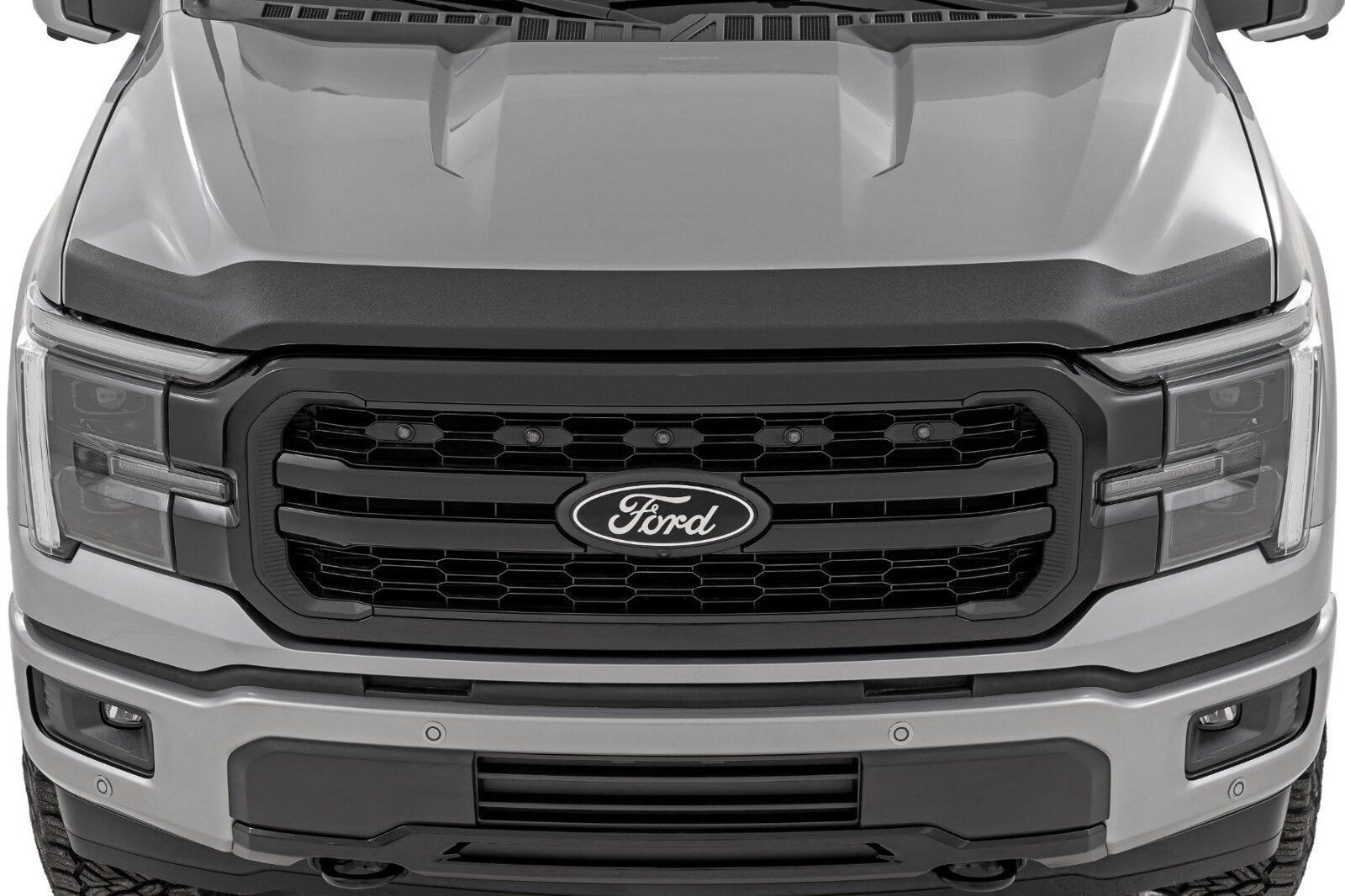 Rough Country Hood Protector Gloss Black for Ford F-150 2021-2025 HP30010-RCGB