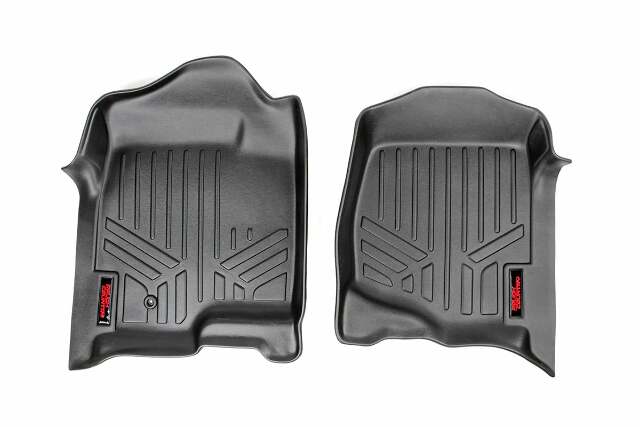 Rough Country Heavy Duty Floor Mats [Front] - 07-13 Chevy Silverado/GMC Sierra -1