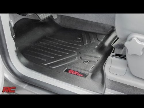Rough Country Heavy Duty Floor Mats [Front] - 07-13 Chevy Silverado/GMC Sierra M-2071