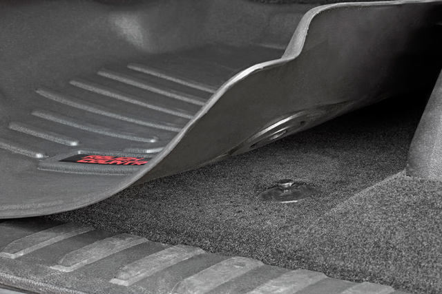 Rough Country Heavy Duty Floor Mats [Front] - 07-13 Chevy Silverado/GMC Sierra M-2071