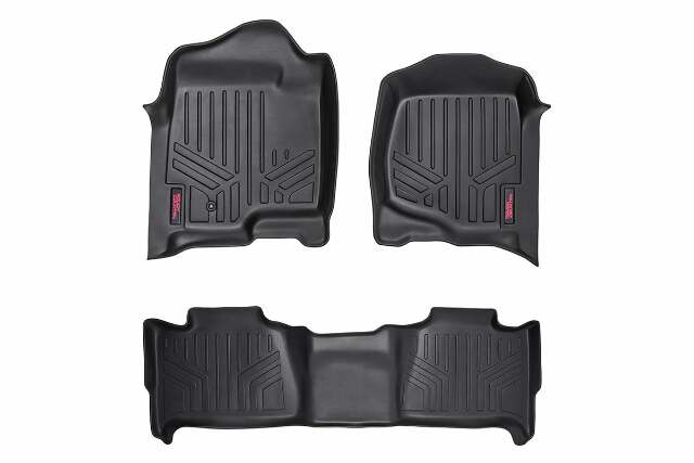 Rough Country Heavy Duty Floor Mats [Front/Rear] - 07-13 Chevrolet Tahoe M-20715