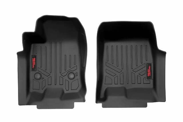 Rough Country Floor Mats FR Crew Chevy/GMC Canyon/Colorado 23-25 M-2131