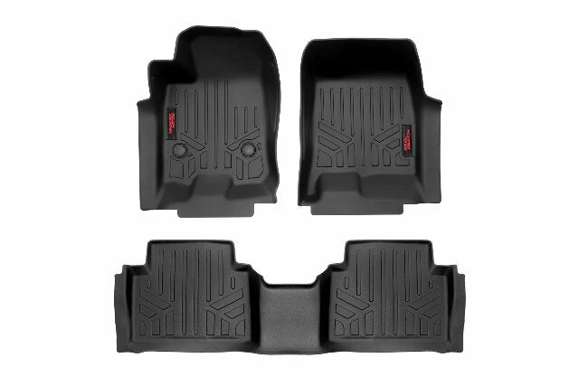 Rough Country Floor Mats FR & RR Crew Chevy/GMC Canyon/Colorado 23-25 M-21313