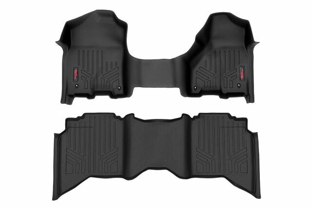 Rough Country F&R Floor Mats for Ram 1500/2500/3500 2012-2018 & Classic -1