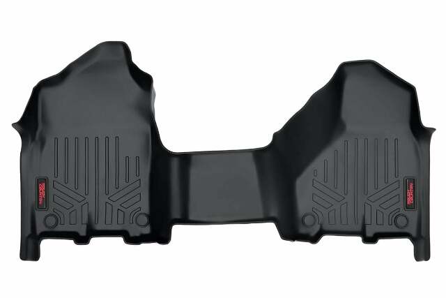 Rough Country Heavy Duty Floor Mats 19-20 for RAM 2500 Crew Cab Bench Seats M-3153