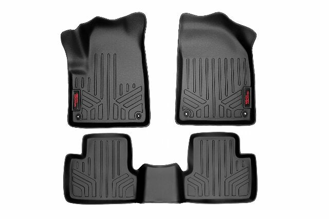 Rough Country Floor Mats Front and Rear for Jeep Cherokee KL 14-22 -1