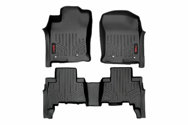 Rough Country Floor Mats Front and Rear for Toyota 4Runner 2010-2023 -1