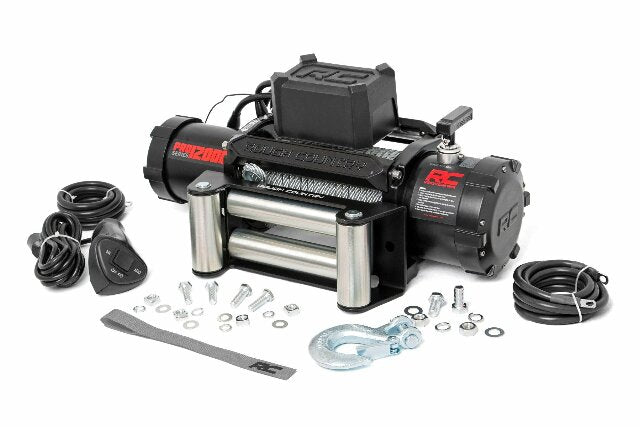 12000lb Pro Series Electric Winch Steel Cable