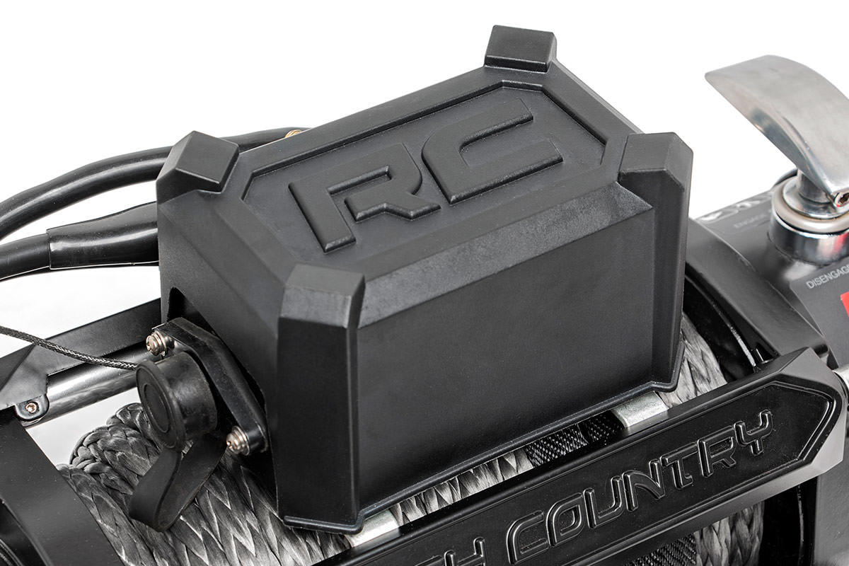 Rough Country 12000lb Pro Series Electric Winch Steel Cable PRO12000
