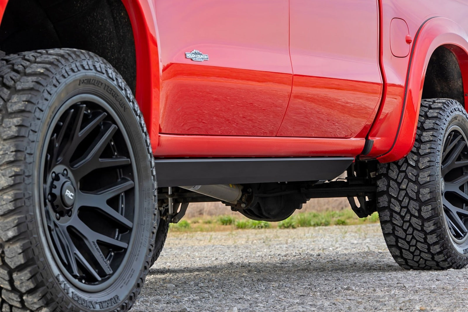 Rough Country Power Running Boards Lighted Crew Cab Chevy/GMC 1500/2500HD 19-26