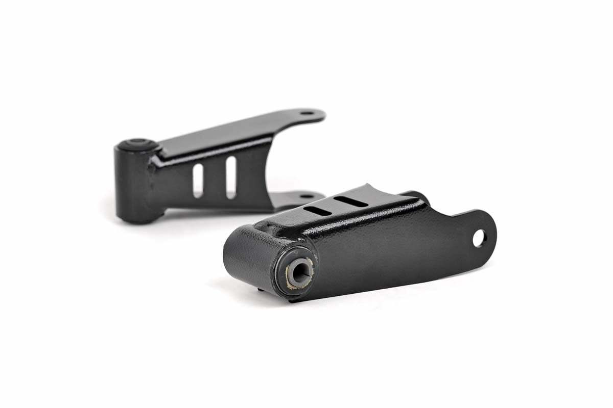 Rough Country Lowering Shackles 1.5 Inch Chevy/GMC 1500 (99-18) -1