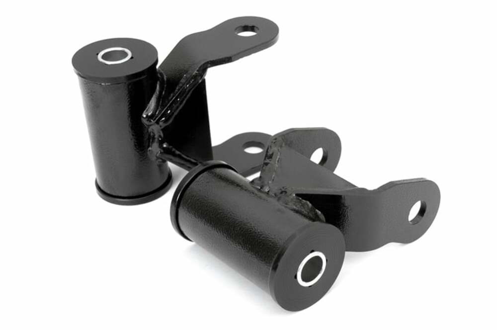 Rough Country Lowering Shackles 1 Inch Dodge 1500 2WD/4WD (2002-2008) -RC -1