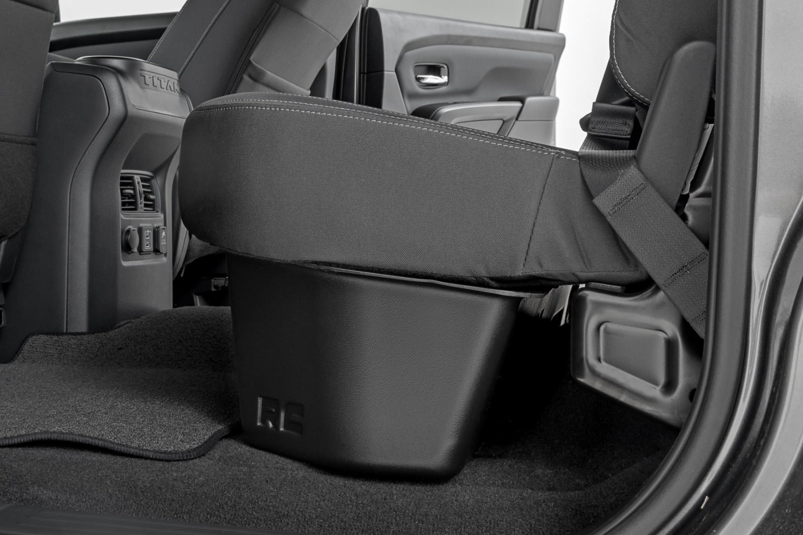 Underseat Storage Crew Cab Nissan Titan 05-23 RC RC09705