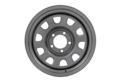 Steel Wheel Gray 15x8 5x4.5 3.30 Bore -19 RC