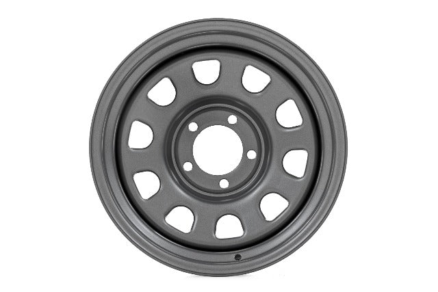 Steel Wheel Gray 15x8 5x4.5 3.30 Bore -19 RC RC158545G
