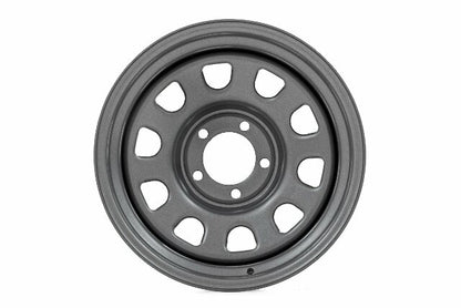 Steel Wheel Gray 15x10 5x4.5 3.30 Bore -39 RC