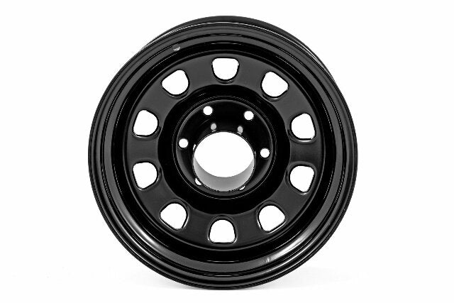 Steel Wheel Black 17x9 5x5 3.30 Bore +0 RC