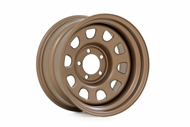 Steel Wheel Bronze 17x9 6x5.5 4.25 Bore -12 RC