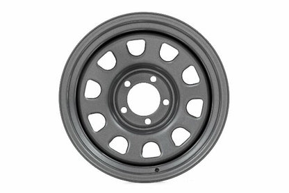 Steel Wheel Gray 17x9 6x5.5 4.25 Bore -12 RC