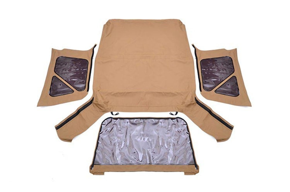 Rough Country Replacement Soft Top Spice 97-06 TJ Wrangler Full Steel Doors RC85020.70