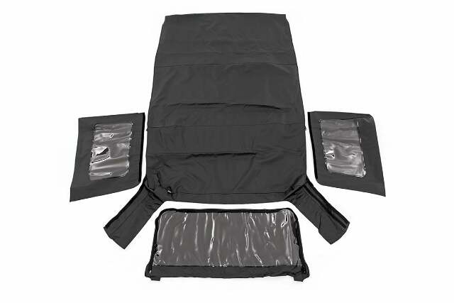 Jeep Replacement Soft Top Black 10-18 Wrangler JK 4 Door