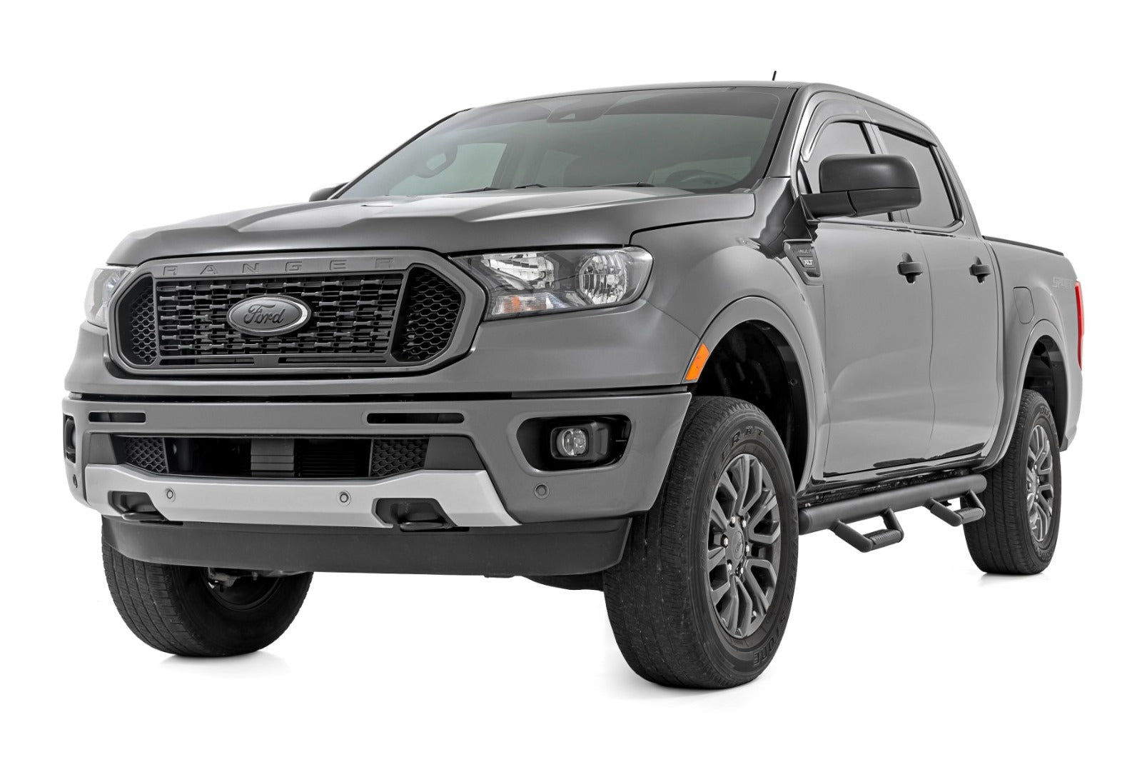 Rough Country Nerf Steps | Cab Length | Crew Cab | for Ford Ranger (2019-2025) -2
