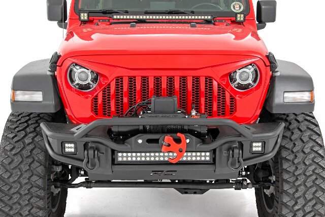 9" DRL Halo LED Headlights Jeep Wrangler JL/JLU, Gladiator JT RCH5300