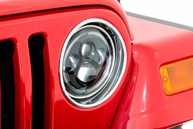 Jeep Wrangler JK 07-18/ TJ 97-06 7" DRL Halo LED Headlights RCH5400