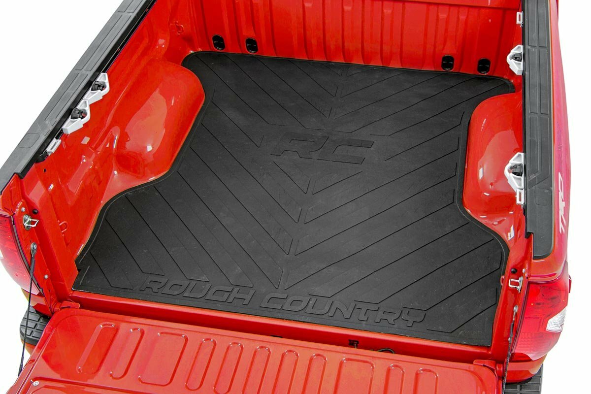 Rough Country for Ford Bed Mat w/RC Logos for 19-20 Ranger 5ft Bed M675 RCM675