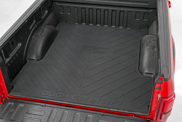 Rough Country Bed Mat 8' Bed RC Logo For Ford SuperDuty 2WD/4WD 17-22 M682 -1