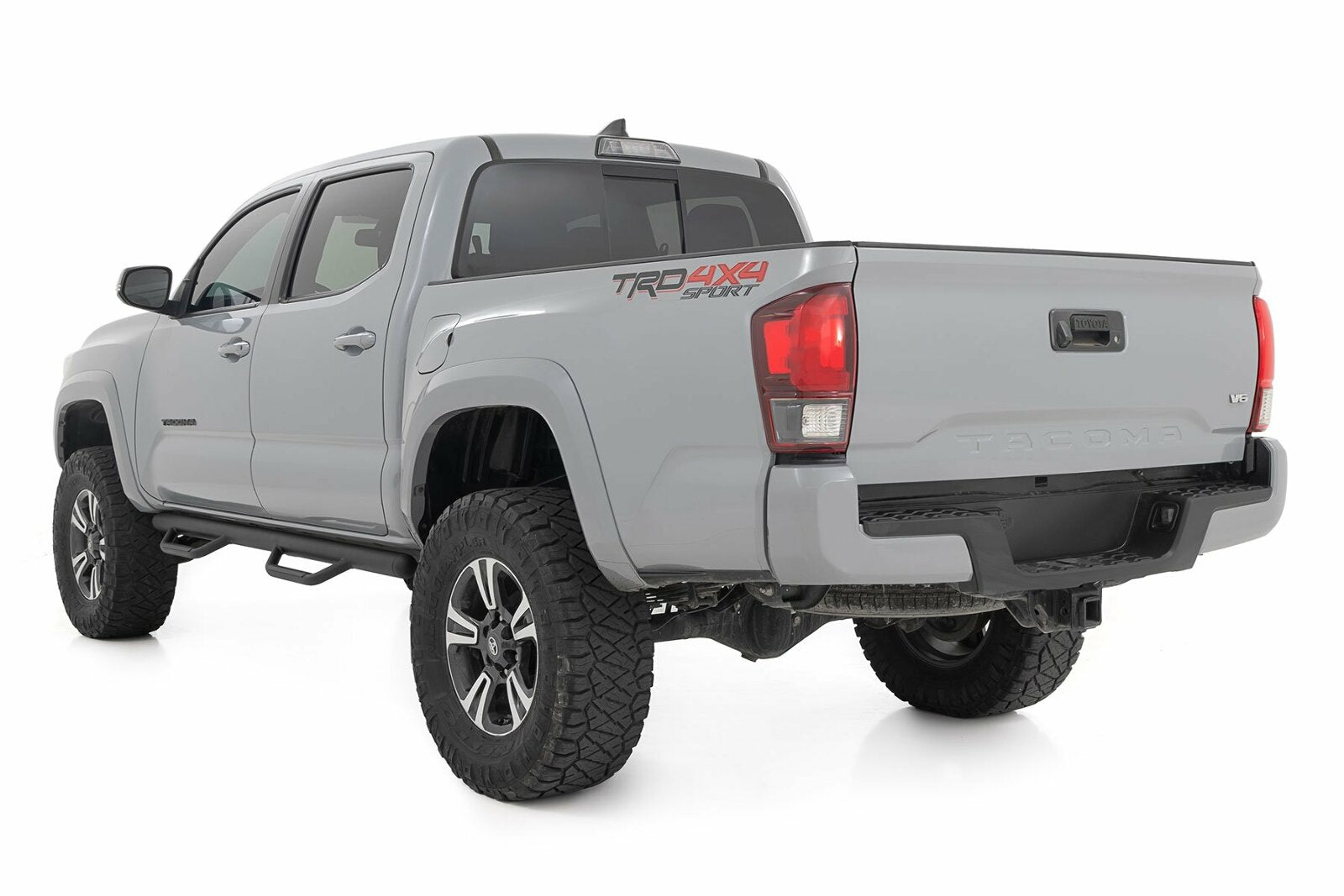 Rough Country Nerf Steps Cab Length | Crew Cab | 5' Bed for Toyota Tacoma 05-23 -2