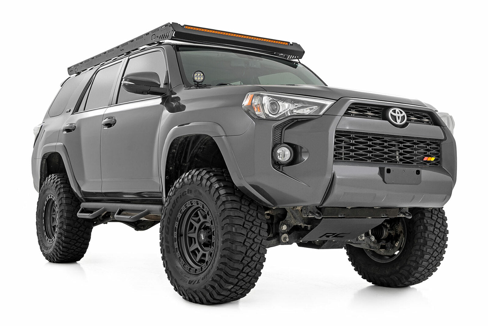 Rough Country Nerf Step Cab Length Non Limited for Toyota 4Runner 10-24 RCT1360B -2