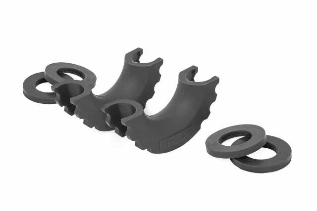 Universal D-Ring Isolators Black Pair - RS101