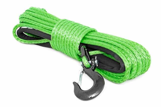 Synthetic Rope-Green 85 feet high quality 3/8in synthetic rope -1
