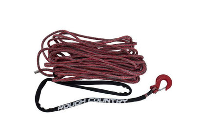 Synthetic Rope-Red /Grey 85 feet high quality 3/8" synthetic