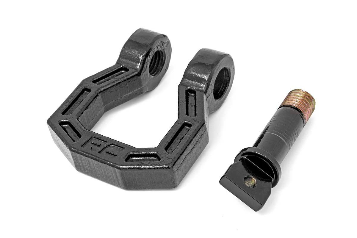 Universal D-Ring Forged Pair Black - RS118