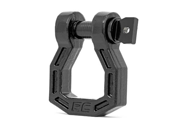 Universal D-Ring Forged Pair Black - RS118