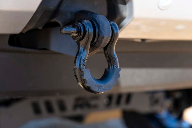 Ford Tow Hook to Shackle Kit-Mounts D-Rings 19-20 Ranger -4