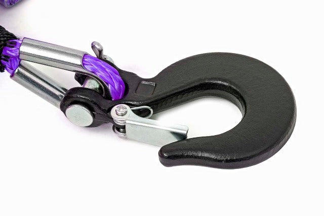 Purple 1/4in Synthetic Winch Rope UTV, ATV -2