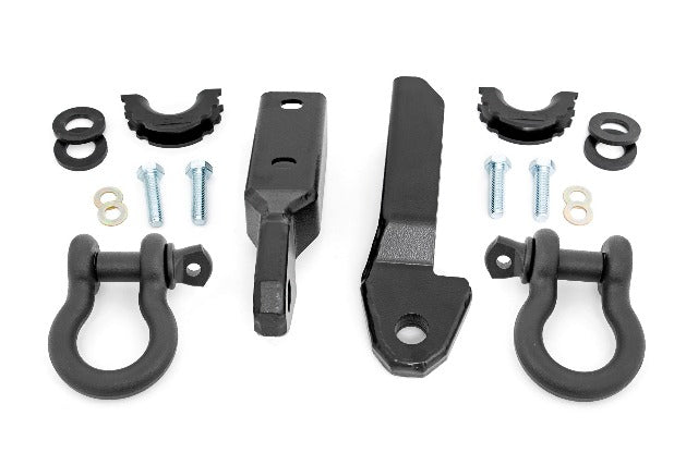 GM Tow Hook Shackle Conversion Kit D-Ring 88-98 C1500 K1500 -1