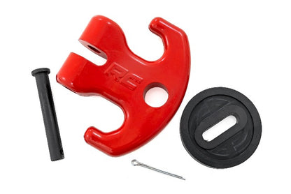 UTV Multi-Function Winch Cleat Red