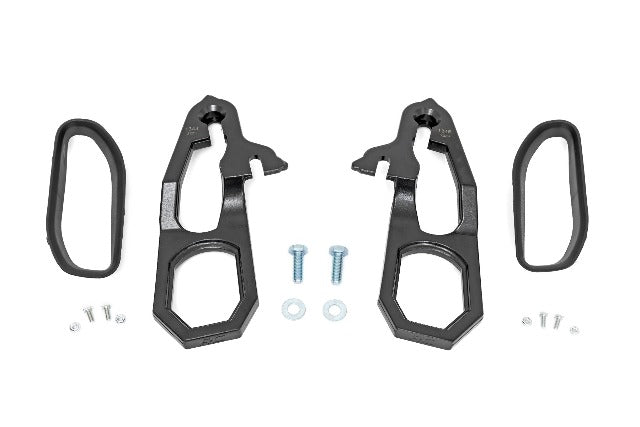 Tow Hook Brackets & Bezel Combo Ram 1500 4WD 2019-2021 -1