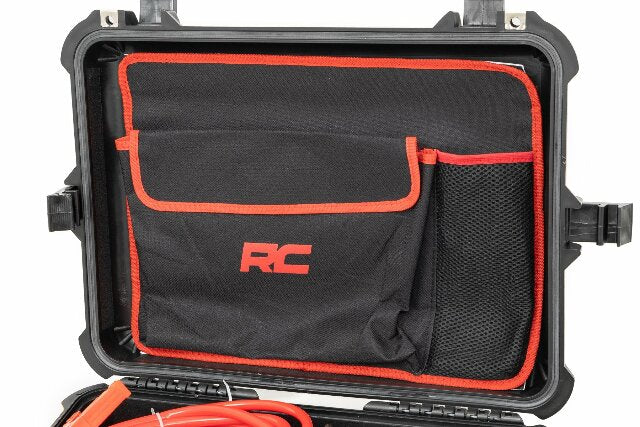 Twin Motor Air Compressor w/Carry Case 12 Volt 150PSI 6.16 CFM RS208A