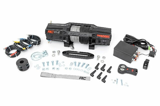 6500-LB Winch UTV Synthetic Rope -1